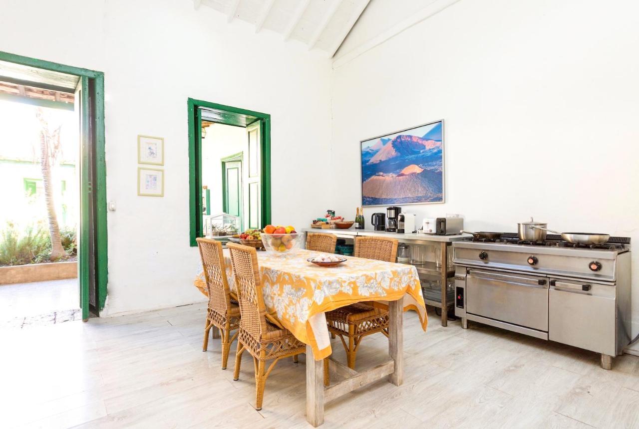 Detached Villa With Garden, Heated And Private Pool, Sea View, Parking Free Tijoco de Abajo 外观 照片