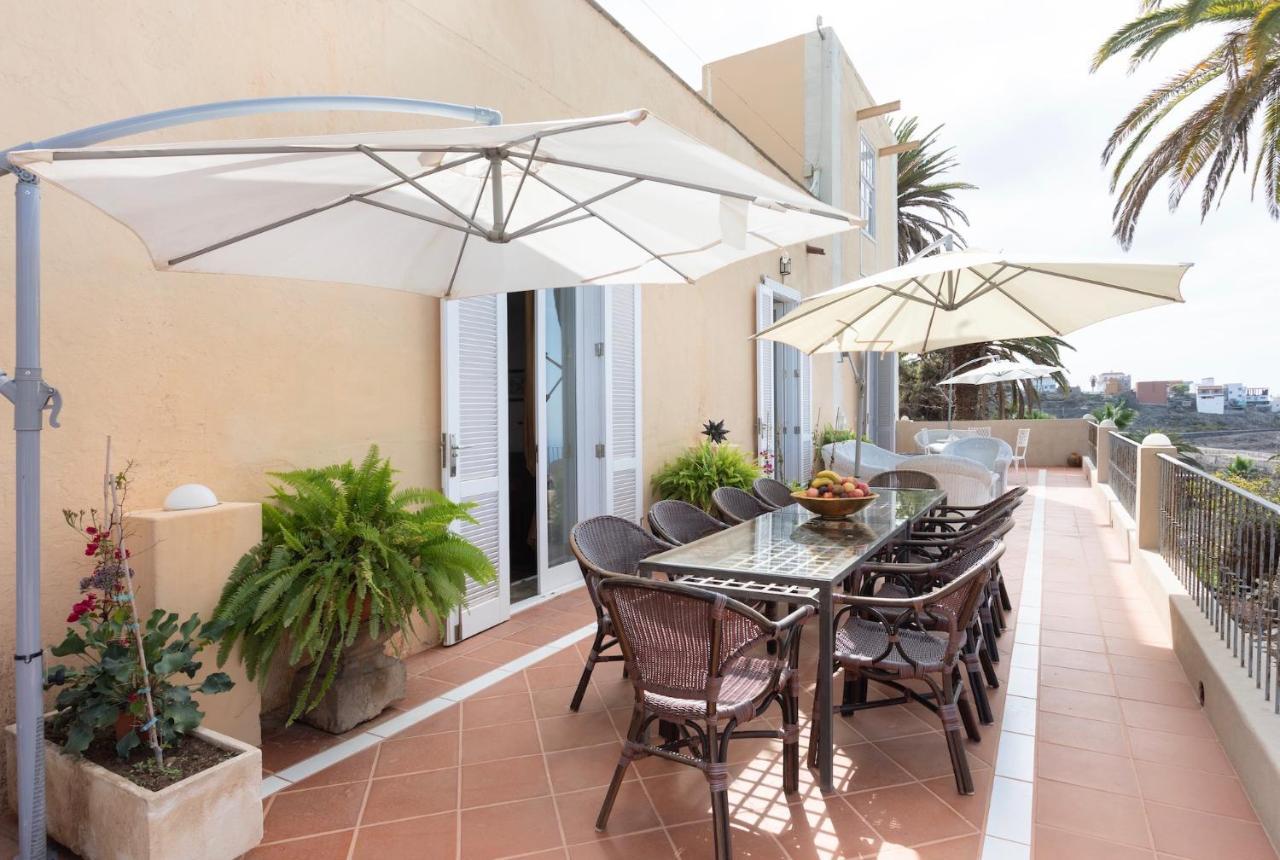 Detached Villa With Garden, Heated And Private Pool, Sea View, Parking Free Tijoco de Abajo 外观 照片